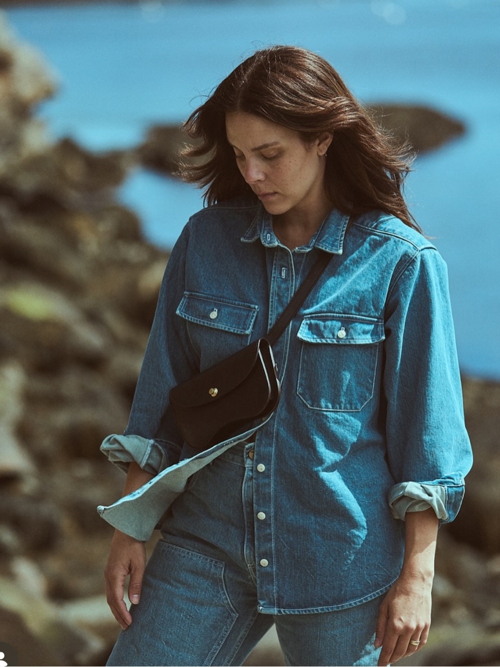 RUDY JUDE PALE INDIGO CHAMOIS S